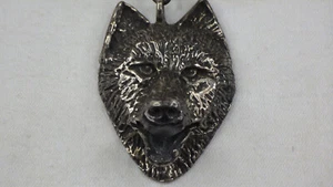 Vintage Sterling Silver 925 Necklace Pendant Liberty Native Bear Captive Eyes - Picture 1 of 13