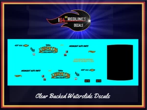 1/64 '55 Chevy "White Lighting" Gasser Replica Decal SCR-0591 - Picture 1 of 4