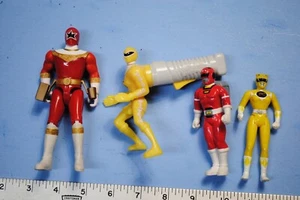 Mighty Mophin Power Rangers Action Figures Lot of 4. 1 Bandai 2 Saban 1McDonalds - Bild 1 von 10