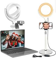 New ListingVideo Photography Ring Light Kit Stand Cell Phone Light White F-537