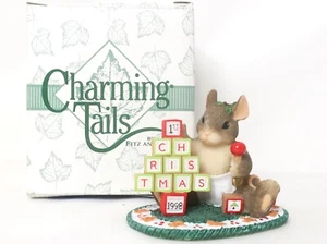 Fitz & Floyd Charming Tail ~ The Building Block Of Christmas 87/619 - Picture 1 of 3