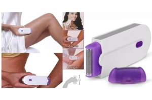 EPILATORE DEPILATORE RASOIO DONNA ELIMINA PELI BIKINI GAMBE BRACCIA RICARICABILE - Imagen 1 de 7