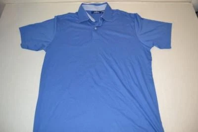 JACK NICKLAUS GOLF BLUE DRY FIT POLO SHIRT MENS SIZE MEDIUM M - Image 1 of 3