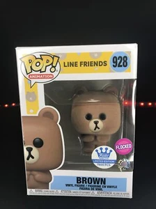 Funko Pop! PC Line Friends Marrón Flocked #928 Funko Shop Exclusivo LE 7500 - Imagen 1 de 12