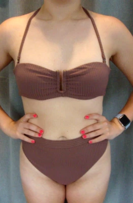 Bikini Red Carter 2 piezas en color topo, talla S Foto 1 de 4