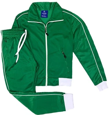 女式两件套运动服运动运动运动夹克和运动裤套装 — 第 1/2 张图片