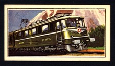 Barratt & Co. Trains of the World (1964) Swiss: Type AE 6/6 Electric No. 30