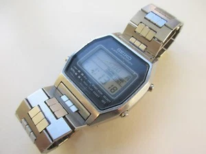 Seiko A939-5000 Japan LCD Uhr - C253 Armband - läuft - Bild 1 von 6