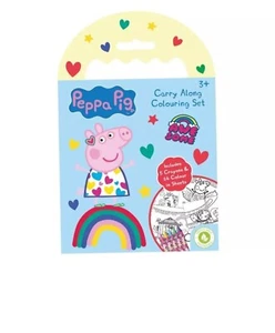 Peppa Pig zum Mitnehmen - Malset Kinder lange Reise Aktivitätsset Aktivität - Bild 1 von 1