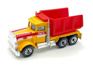 Matchbox MB39 Yellow /Red Pace Peterbuilt Dump Truck Mint in PVC Display Box - Picture 1 of 6