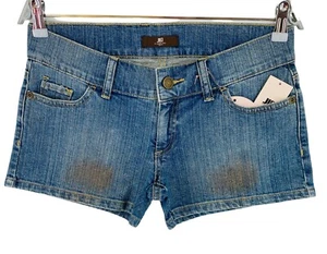 JLO By Jennifer Lopez Blue Denim Cut Off Shorts Size EU 36 UK 8 - Picture 1 of 10