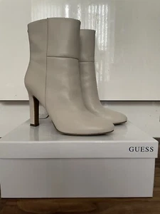Guess Heeled Boots. Leather. 5UK/38EU. Off White. Boxed. Absolutely Perfect. - Picture 1 of 11