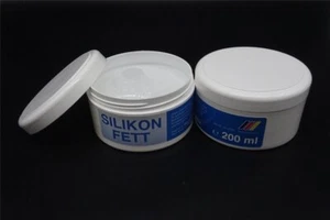 2x 200ml Silikonfett lebensmittelecht Kaffeevollautomaten Brühgruppendichtung - Bild 1 von 1