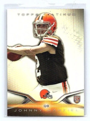 2014 Topps Platinum - #126 Johnny Manziel (RC) - Image 1 of 2