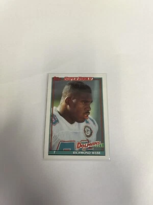 1991 Topps - #117 Richmond Webb - Image 1 of 2