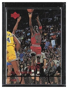 1998 Upper Deck MJx #9 Michael Jordan/Timeline 1st Half - Picture 1 of 2
