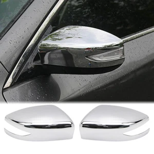 Side Wing Mirror Cover for Nissan Sentra / Altima L33 2013 2014 2015 Chrome Trim - Picture 1 of 8
