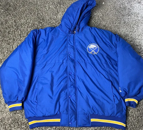 Buffalo Sabres Throwback Starter Jacket XL! Coat Vintage Parka Nhl Cover