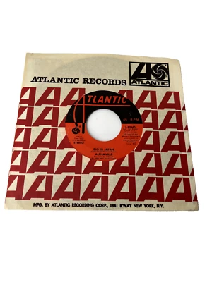 ALPHA VILLE - BIG IN JAPAN/SEEDS - 1984 ATLANTIC RECORDS NM HEAR Foto 1 de 2