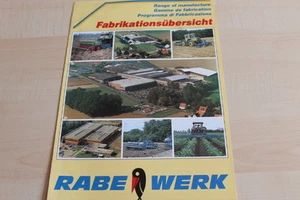 144338) Rabewerk - Modellprogramm - Prospekt 03/1991 - Picture 1 of 1