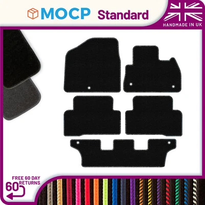 Alfombrillas coche estándar para Hyundai Santa Fe 7 plazas 2012-2018 Foto 1 de 4