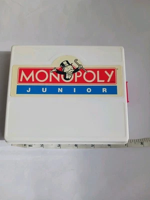 Junior Travel Monopoly Vintage 1994 Parker Brothers Compact Transportable VGC - Image 1 of 4