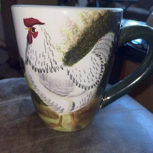 Sakura Hahn Kaffeebecher David Carter braun "On The Farm" siehe Fotos Ebrsh - Bild 1 von 5