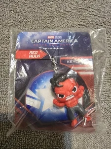 Red Hulk Captain America Brave New World AMC KEYCHAIN IN BAG - Picture 1 of 3