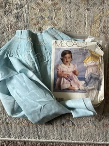 McCall’s, 2998 Dress Pattern & Fabric Blue - Picture 1 of 3