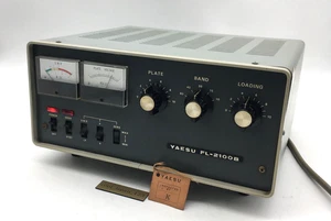 Yaesu FL-2100B Linear Amplifier Ham Radio Vacuum Tube AS IS Power tested only - Picture 1 of 24