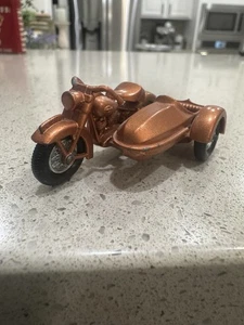 Matchbox 1960’s Harley Davidson Motorcycle/sidecar #66 - Picture 1 of 4