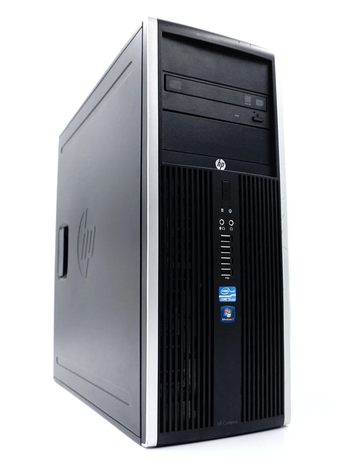 HP Compaq Elite 8300 CMT Tower PC i5-3570 8GB RAM 160GB HDD Zotac GT610 Win10 - Bild 1 von 4