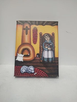 Imagen 6X8 Victoria Almeida de Saint Pasquale 2011 colores vivos sobre lienzo Foto 1 de 4