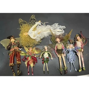 7 Posibles Adornos De Colección Bosque Elfo Hada Bosque Místico Encantado Caprichoso  - Imagen 1 de 15