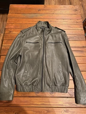 Chaqueta de cuero William Rast para hombre Foto 1 de 4