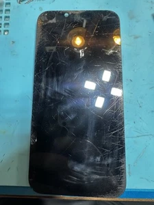 Vitre écran iPhone 14 remplacement OLED d'origine Apple OEM *RAYÉ* - Photo 1 sur 2