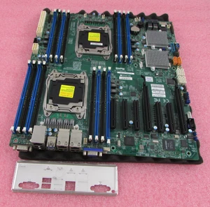 Supermicro X10DRH-CLN4 Dual LGA2011-3 E-ATX Motherboard w/IO Shield - Picture 1 of 5