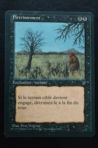 Magic The Gathering MTG BLIGHT FRENCH Renaissance LP Lightly Played - Picture 1 of 2