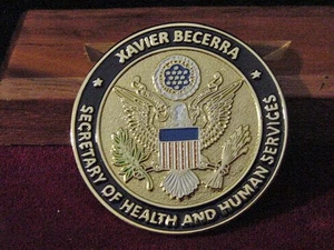 Moneda Desafío Secretaría de Salud y Servicios Humanos XAVIER BECERRA - Envío Gratis - Imagen 1 de 11