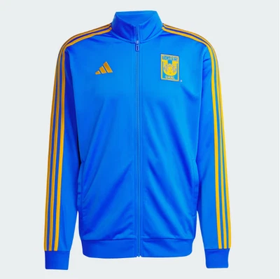 TIGRES UANL ADIDAS  TRAVEL JACKET LIGA MX MEN MEXICO - Image 1 of 4