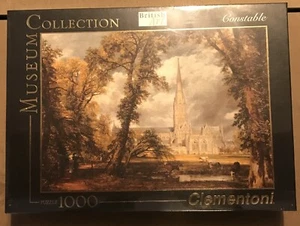 Clementoni Museum Collection Jigsaw Puzzle 1000pcs Salisbury Cathedral 31455 - Picture 1 of 5