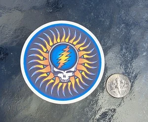 Grateful Dead Vinyl Stealie Sticker For Laptop, Water Bottle... - Picture 1 of 1