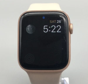Apple Watch Series 5 noire 44 mm non testée verrouillée pour pièces uniquement - Photo 1 sur 16