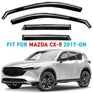 Rain Guards Vent Visors Shade for 2017-2025 Mazda CX-5 - Picture 1 of 9