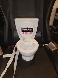 Vince Neil's Tatuado Eat * Drink * Party Las Vegas Novelty Cocktail Toilet Bowl