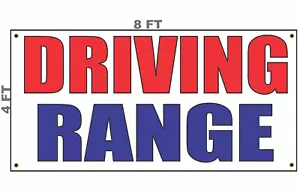 Driving Range Banner Schild 4x8 - Bild 1 von 6