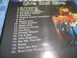 DVD , The WHO , Live and Alive , 20 Hits , Kult , Nostalgie , OVP / Neu - Bild 1 von 6