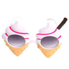 Commencez la fête avec des lunettes de soleil à cône de crème glacée amusantes et ludiques