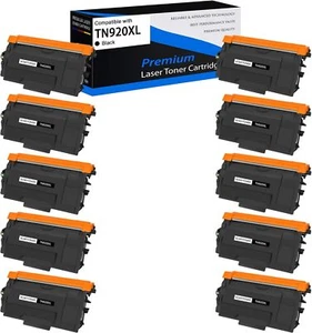 Pack de 10 cartouches de toner noir TN920XL utilisation avec HL-L5210DW HL-L6210DWT MFC-L6810DW - Photo 1/7