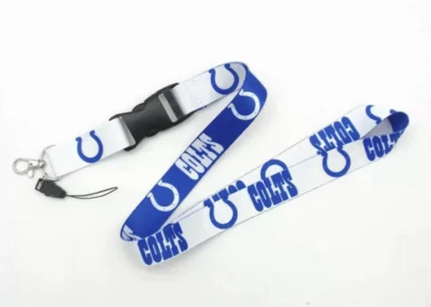 NFL FOOTBALL TEAMS Indianapolis Colts NFL Keychain Lanyard US STOCK SHIPPING Cover